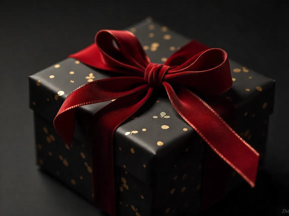 Luxe cadeauverpakking met gouden accenten